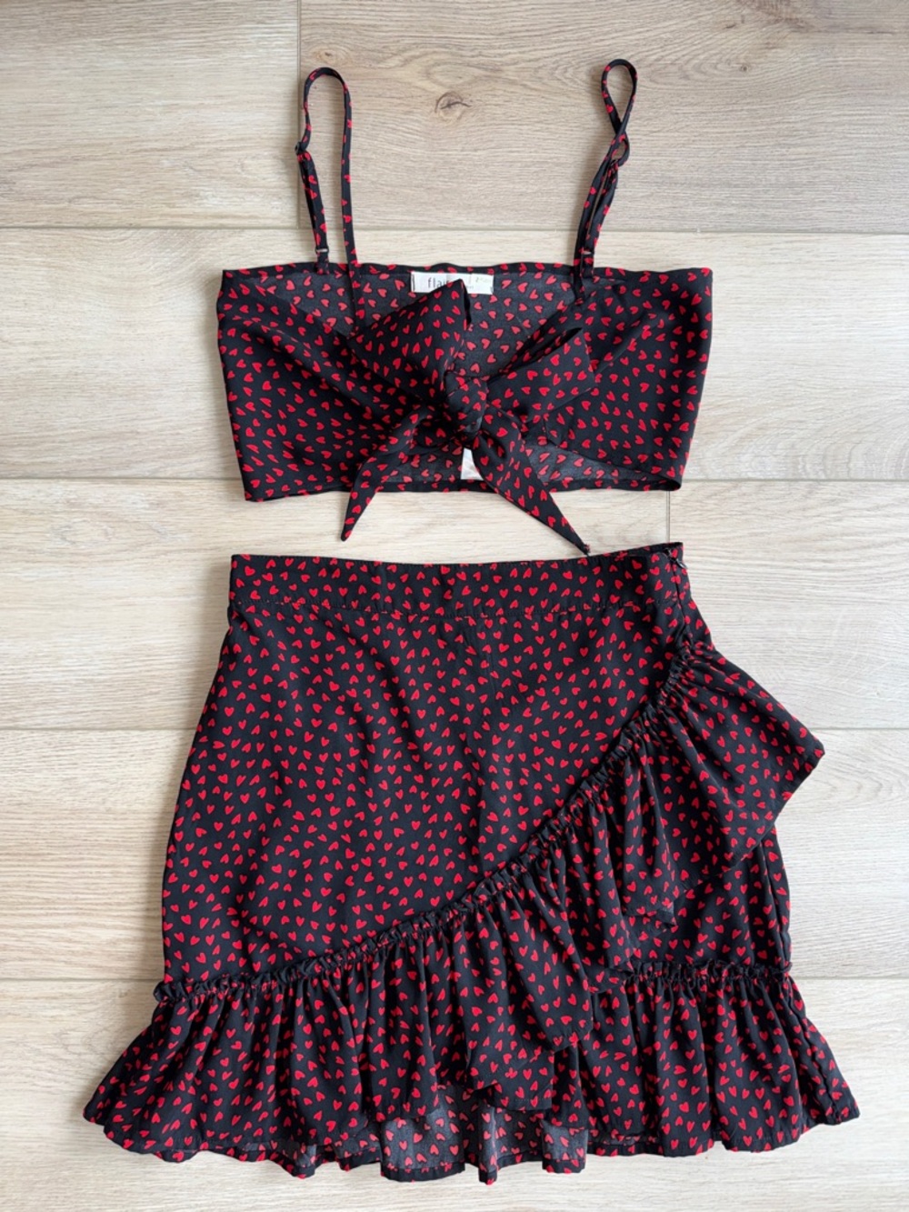 Flair the Label Skirt Set